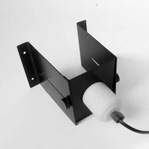 Keramische lampvoet Zwarte reptielenlamphouder H-vormige lampenkap Warmte Huisdierverwarmer Beugel voor amfibieën Huisdierterraria <span class=keywords><strong>Habitat</strong></span> - Product Image 5