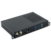 Mini Pc industriel avec processeur Intel Core I3/I5/I7, fente, ordinateur, prise en charge d'un écran 4K, opp Standard,