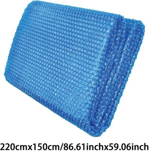 Cubierta para Piscina de Plástico de Burbujas PE |   Aislamiento Térmico Antipolvo, Cortable, con Protección UV para Piscinas Exteriores |   Uso en Verano - Product Image 4