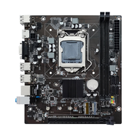 Placa base para PC OEM de China, placa base para computadora de escritorio H61, LGA1155 H61 B75