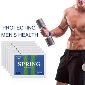 Mint-Flavored Film Candy for men Herbal Supplements Ginseng Extract Oral Strips Sustained <b>Energy</b> Support - Product Image 3