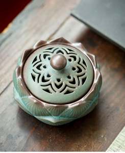 Exquisito Quemador de Incienso de Cerámica de Alta Calidad para Espirales de Incienso, Uso Doméstico, para Todas las Estaciones - Product Image 5