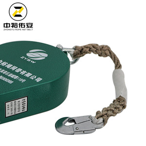 อุปกรณ์ป้องกันการตกแบบเชือกตาข่าย Zhongyu รับน้ำหนักได้ 100 กก. สีเขียว แบบความเร็วต่างกัน สำหรับอุตสาหกรรม - Product Image 4