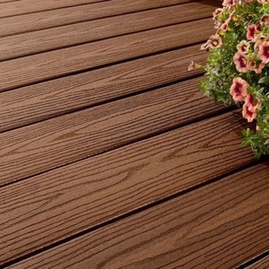 Sàn Gỗ Composite Nhựa <span class=keywords><strong>Wpc</strong></span> Ép Đùn Chống Tia Cực Tím Thân Thiện Với Môi Trường Sàn Chống Trượt Sàn Đồng Đùn Ngoài Vân Gỗ - Product Image 1