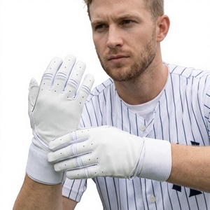 QASWA SPORTS Adjustable Right/Left-Handed Men's <b>Baseball</b> Batting Gloves Lightweight Breathable Customized Factory Price Made - Product Image 1