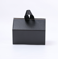 Sac à lunettes de mode avec Logo personnalisé, pochette en PU, étui à lunettes optiques, emballage, boîtes pliantes, étui à lunettes de soleil en cuir