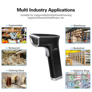 قارئ رموز Qr تلقائي عالي الجودة قارئ رموز 2D CMOS ماسح الباركود مع حامل Z8 - Product Image 5