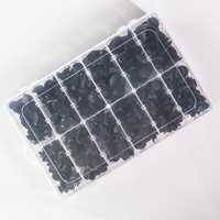Clips de fixation en plastique pour voiture, kit de rivets de carrosserie automobile