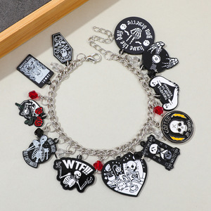 Pulsera Wowei Creativa al por Mayor, Diseño de Terror de Halloween, Fantasma de Pesadilla, Pulsera Unisex para Madre, Joyería - Product Image 2