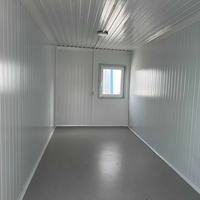 Maison conteneur moderne en kit, unité modulaire préfabriquée directement de l'usine avec structure en acier galvanisé pour bureau, hôtel, camping