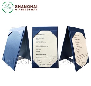 NOUVEAU Table A4 Stand <span class=keywords><strong>Menu</strong></span> Covers <span class=keywords><strong>Restaurant</strong></span> - Product Image 5
