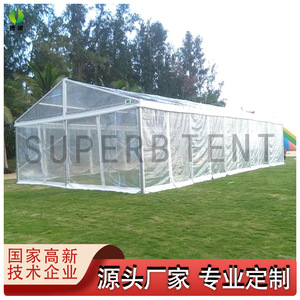 Carpa Excelente para Exteriores, Transparente, para Exposiciones, con Marco de Aluminio, Cubierta Rectangular de PVC, para Uso en Todas las Estaciones - Product Image 4