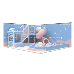 Giấc Mơ Bắt Tùy Chỉnh 36 Mét Vuông Trẻ Em Playhouse Nghịch Ngợm Lâu Đài Trẻ Mới Biết Đi Trò Chơi Mềm Chơi Khu Vực Trượt Trẻ Em Trong Nhà Sân Chơi Thiết Bị - Product Image 1