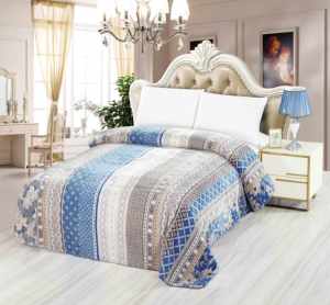 ชุดผ้าห่มขนมิงค์ลายนูนสองชั้นหนึ่งด้านขนาด200x240ซม. 8กก. - Product Image 2