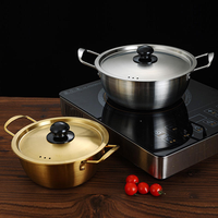 Ensemble de casseroles et poêles en acier inoxydable antiadhésif pour induction, 10 pièces, vente en gros, ustensiles de cuisine