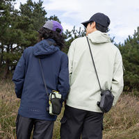 Sac à bandoulière en jean pour alpinisme transfrontalier, étanche, extensible, respirant, pochette pour téléphone de randonnée, polyester extérieur