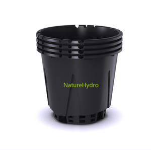 Invernadero <span class=keywords><strong>de</strong></span> alta calidad hidropónico redondo 40L cubo negro plástico PP arándano cultivo maceta para Perú - Product Image 1