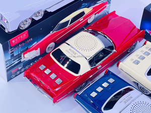WS-1966 10W Cadillac classico <span class=keywords><strong>Vintage</strong></span> Car <span class=keywords><strong>Design</strong></span> Wireless Desktop Party BT portatile <span class=keywords><strong>Radio</strong></span> FM Mini altoparlante Karaoke con <span class=keywords><strong>Radio</strong></span> FM - Product Image 5
