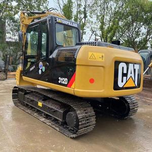Excavadora de cadenas 312D usada de 12 toneladas con motor Cummins para construcción - Product Image 4