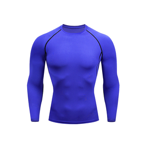 Rashguard Premium pour Homme pour l'entraînement MMA en salle, respirant, à compression, manches longues, séchage rapide, protection respirante, vêtements de sport - Product Image 4