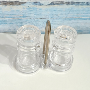 Supporti per sale e <span class=keywords><strong>pepe</strong></span> 75ml di plastica saliera e pepiera Set acrilico sale e <span class=keywords><strong>pepe</strong></span> - Product Image 4