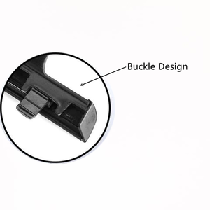สายพานซีลหน้าต่าง Weatherstrip 4ชิ้น,สำหรับซีลประตูรถด้านนอกสีดำ - Product Image 5