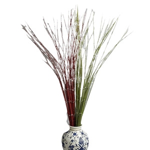 Planta Artificial <span class=keywords><strong>de</strong></span> Bambú Delgado Tipo <span class=keywords><strong>Cola</strong></span> <span class=keywords><strong>de</strong></span> <span class=keywords><strong>Caballo</strong></span> para Decoración Interior/Exterior, Arreglos Florales, Ramos <span class=keywords><strong>de</strong></span> Boda, Adornos para Hoteles - Product Image 5