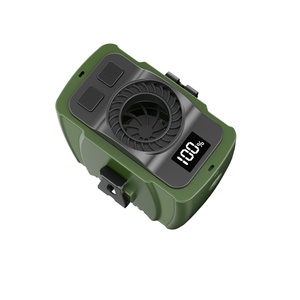 Nouveau ventilateur portable haute vitesse 2025 à 5 vitesses, 10000 mAh, à porter à la taille, avec écran LED, pour camping, voiture, moteur sans balais - Product Image 3