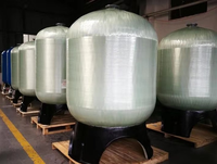Pabrik Pengolahan Sampah Berkualitas Tinggi Tangki Penyimpanan Air Plastik Food Grade FRP Pressure Vessel Filter 2700L 1 Tahun CE ISO