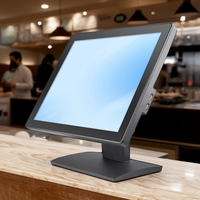 Dépanneur 17 ''Jusqu'à écran large POS Machine tactile personnalisée 17'' Système EPOS Caisse enregistreuse