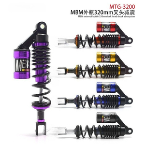 Amortisseur arrière à <span class=keywords><strong>gaz</strong></span> réglable modifié pour scooter Yamaha 100 RSZ FX JOG ZY100 Suspension violette - Product Image 1