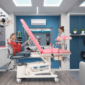 طاولة عمليات نسائية كهربائية، طاولة جراحية، طاولة فحص، طاولة ولادة - Product Image 4