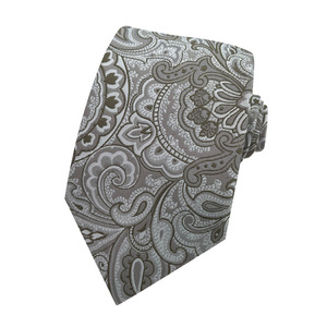 Vente en gros de cravates de cou de luxe pour hommes personnalisé Polyester Business Styles Jacquard Paisley rayé nouvelle conception de cravate <span class=keywords><strong>Ascot</strong></span> - Product Image 5
