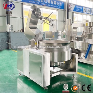 Pentole Industriali Riscaldate a Olio Elettrico con Miscelatore Automatico Planetario per Cottura Alimenti - Product Image 5