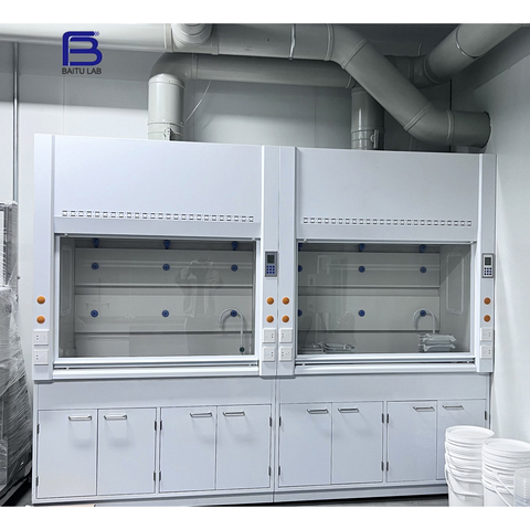 Factory Laboratory Equipment Gas Extractor Ductless Fume Hood for Chemistry Lab Exhaust Fume Cupboard