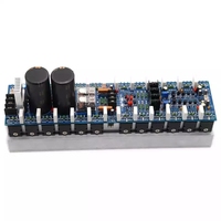 Sıcak 2*1200W amplifikatör 2CH güç amplifikatörü kurulu 5200 1943 Stereo amplifikatör yüksek güç koruma devresi ile High-end ses