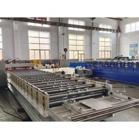 Machine de profilage de toiture trapézoïdale à haute productivité, pour plancher en acier, occasion, moteur principal, machine de fabrication de tuiles, roulement moteur