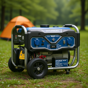 Generador Hyundai de 3.5KW 196CC con Arranque Eléctrico, Fuente de Energía Portátil - Product Image 3