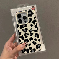 Coque de téléphone Léopard personnalisée pour iPhone – Étui souple en TPU imprimé intégral pour iPhone 17, 16, 15, 14, 13