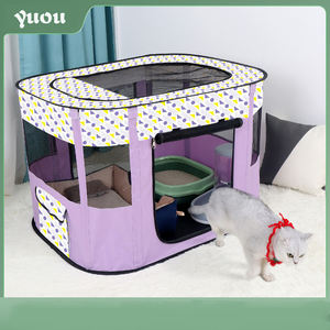 Caja de Parto Plegable Tipo Tipi Rectangular Impermeable para Mascotas, Ideal para Aislamiento y Parto de Perros - Product Image 2