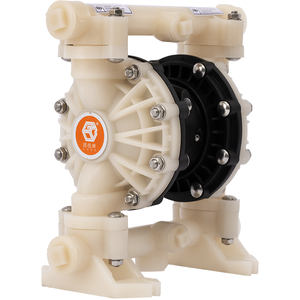 GODO QBY3-10F PVDF Industry Transfer <b>Pumps</b> Air Power Double <b>Fluid</b> Pneumatic Diaphragm <b>Pump</b> - Product Image 4