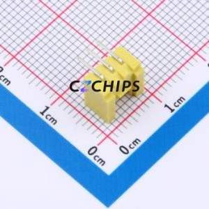 BX-HY2.0-3PWZ-Y Wire-to-Board Pin Header Bent Lead Through Hole,P=2mm Connector 1x3P 2mm Right Angle Insert HY - Product Image 2