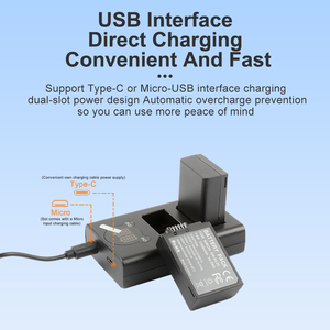 Thông minh LCD hiển thị di động EN-EL25 Pin Kép USB sạc cho Nikon <span class=keywords><strong>D4</strong></span> D4S D5 D6 Z50 II máy ảnh - Product Image 2