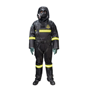 Ropa de protección contra la <span class=keywords><strong>radiación</strong></span> antinuclear Material PE Traje de seguridad a prueba de agua antiestático y anticorte Traje de flash - Product Image 4