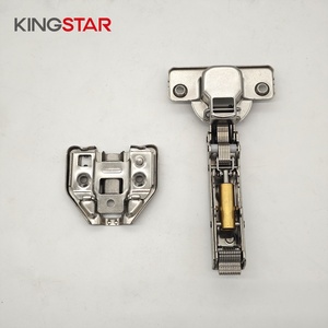 Cerniera Idraulica Kingstar 3D Regolabile con Chiusura Morbida 35mm, Cerniera Moderna a Clip per Mobili da Cucina in Metallo - Product Image 3