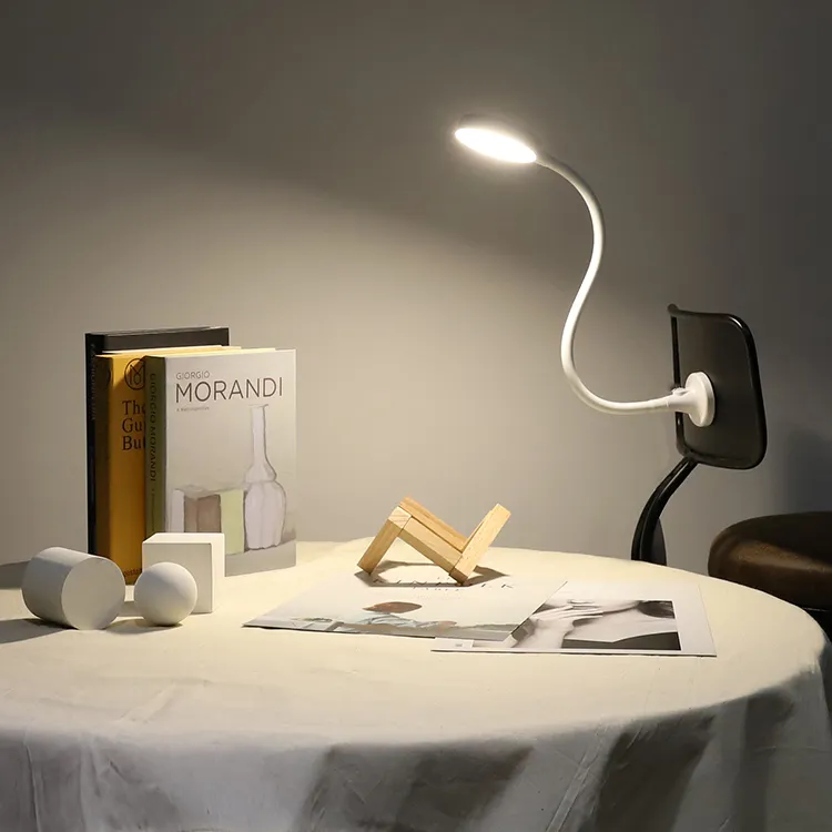 Drop Shipping Energy Saving Durable Flexible Gooseneck Dimmable Sewing Light Magnetic Base Machine Light Led Desk Lamp