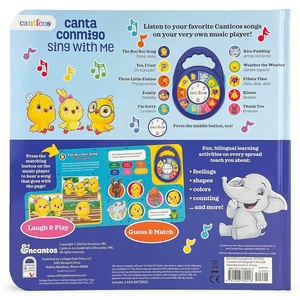 Canta Conmigo, Libro de Sonidos en Inglés y Español para Niños, para Aprender Canciones Clásicas Infantiles - Product Image 5