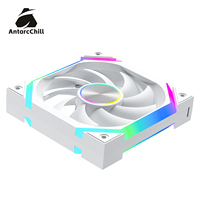Kipas Casing AntarcChill Factory Direct 120mm Pola CD Tengah, Aliran Udara Tinggi, Kebisingan Rendah, Pendingin PWM untuk PC