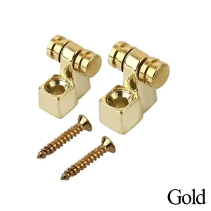 2 pièces Guides de cordes à rouleaux Guides de cordes de guitare Boule de retenue Fenders <span class=keywords><strong>Strat</strong></span> Tele accessoires - Product Image 2