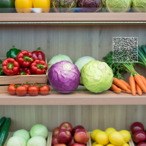 Légumes artificiels haut de gamme (chou frisé, chou de Bruxelles) pour la présentation professionnelle de superaliments biologiques et la décoration de luxe pour les épiceries - Product Image 3